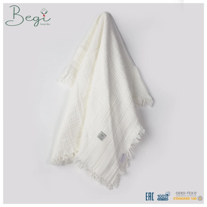 Müslin Kumaş 120 x 120 % 100 Pamuk Battaniye