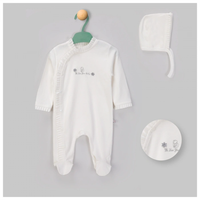 Penye Kumaş % 100 Pamuk Bebe Tulum