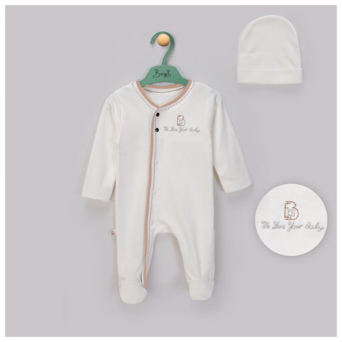 Penye Kumaş % 100 Pamuk Bebe Tulum