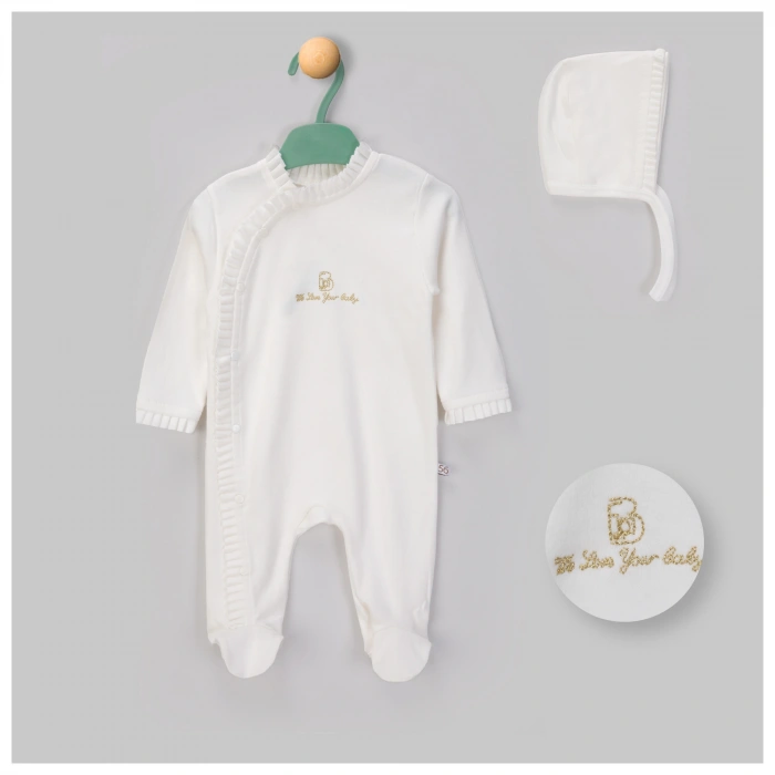 Penye Kumaş % 100 Pamuk Bebe Tulum