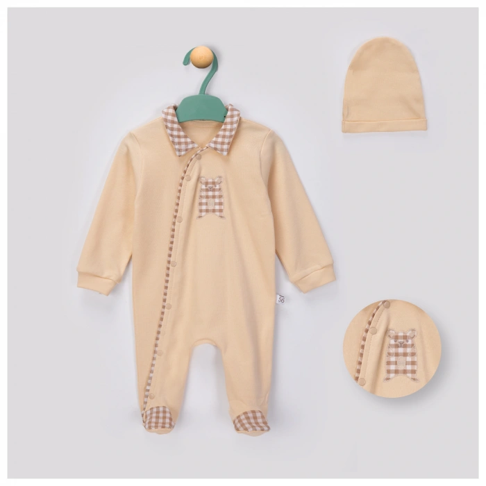 Penye Kumaş % 100 Pamuklu Bebe Tulum