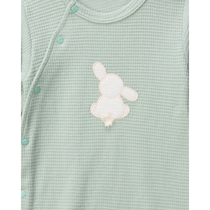 Waffle Kumaş % 100 Pamuk Bebe Tulum