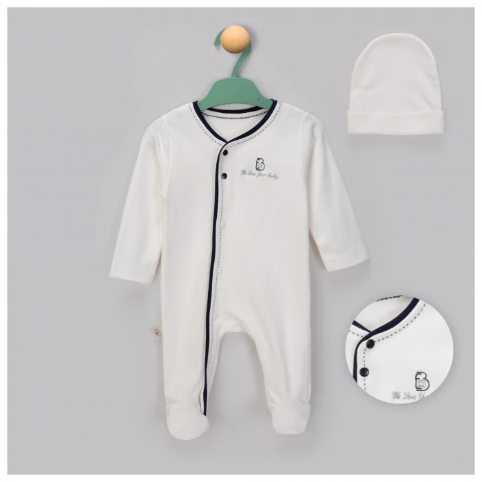 Penye Kumaş % 100 Pamuk Bebe Tulum