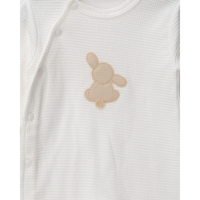 Waffle Kumaş % 100 Pamuk Bebe Tulum