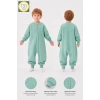 1.5 TOG KAPİTONE %100 PAMUK COCUK BEBEK UYKU TULUMU