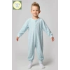 Begi Kadife Kumaş Uzun Kollu Çocuk Uyku Tulumu %100 Pamuk Kumaş 1.5 TOG