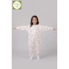 Begi Pazen Kumaş Uzun Kollu Kolu Çıkabilen Çocuk Uyku Tulumu %100 Pamuk 1.0 TOG