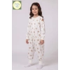 Begi Pazen Kumaş Uzun Kollu Kolu Çıkabilen Çocuk Uyku Tulumu %100 Pamuk 1.0 TOG
