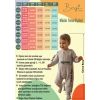 Begi Müslin Kumaş Uzun Kollu Çocuk Uyku Tulumu 1.0 TOG %100 Pamuk