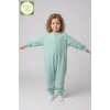 Begi Kadife Kumaş Uzun Kollu Çocuk Uyku Tulumu %100 Pamuk Kumaş 1.5 TOG