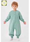 1.5 TOG KAPİTONE %100 PAMUK COCUK BEBEK UYKU TULUMU