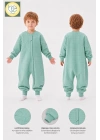 1.5 TOG KAPİTONE %100 PAMUK COCUK BEBEK UYKU TULUMU