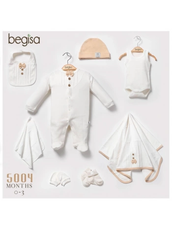 Begisa 8li Set Damatlık Hastane Çıkışı %100 Pamuk