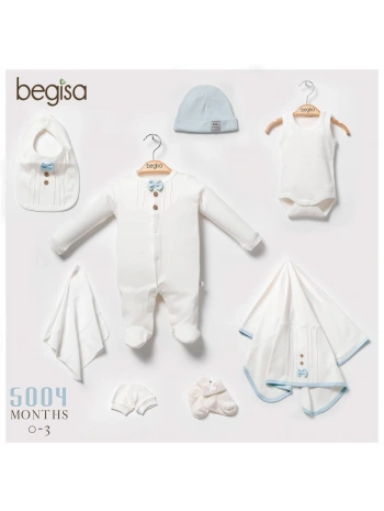 Begisa 8li Set Damatlık Hastane Çıkışı %100 Pamuk