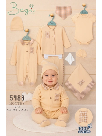 Begisa 10 lu Hastane Çıkışı Pitikareli Nakışlı