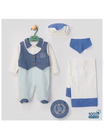 Begisa 4lÜ Set Hastane Çıkışı %100 Pamuk