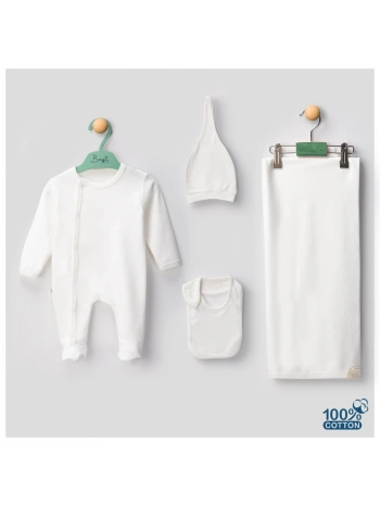 Begisa 4lÜ Set Hastane Çıkışı %100 Pamuk