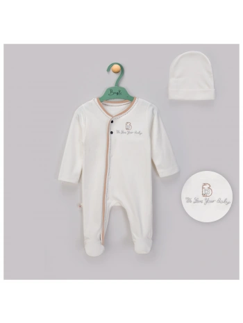 Penye Kumaş % 100 Pamuk Bebe Tulum