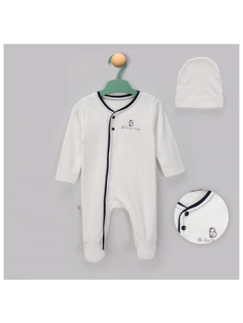 Penye Kumaş % 100 Pamuk Bebe Tulum