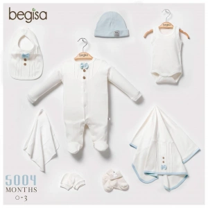 Begisa 8li Set Damatlık Hastane Çıkışı %100 Pamuk