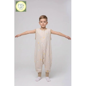 Begi Müslin Geniş Askılı Çocuk Uyku Tulumu %100 Pamuk Kumaş 0.5 TOG