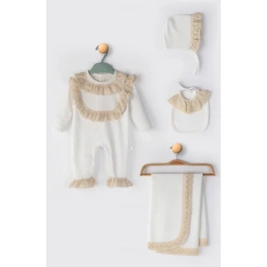 Begisa 4lü Set Hastane Çıkışı %100 Pamuk