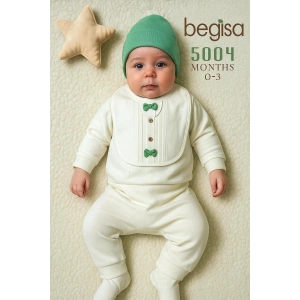 Begisa 8li Set Damatlık Hastane Çıkışı %100 Pamuk