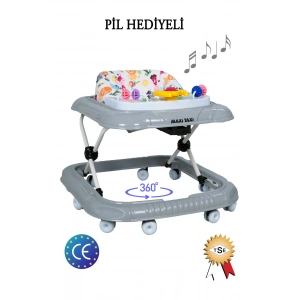 Maxi Taxi Walking Müzikli Işıklı Yürüteç