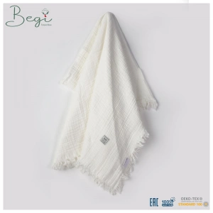 Müslin Kumaş 120 x 120 % 100 Pamuk Battaniye