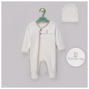 Penye Kumaş % 100 Pamuk Bebe Tulum