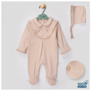 Penye Kumaş % 100 Pamuklu Bebe Tulum