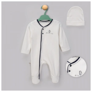 Penye Kumaş % 100 Pamuk Bebe Tulum