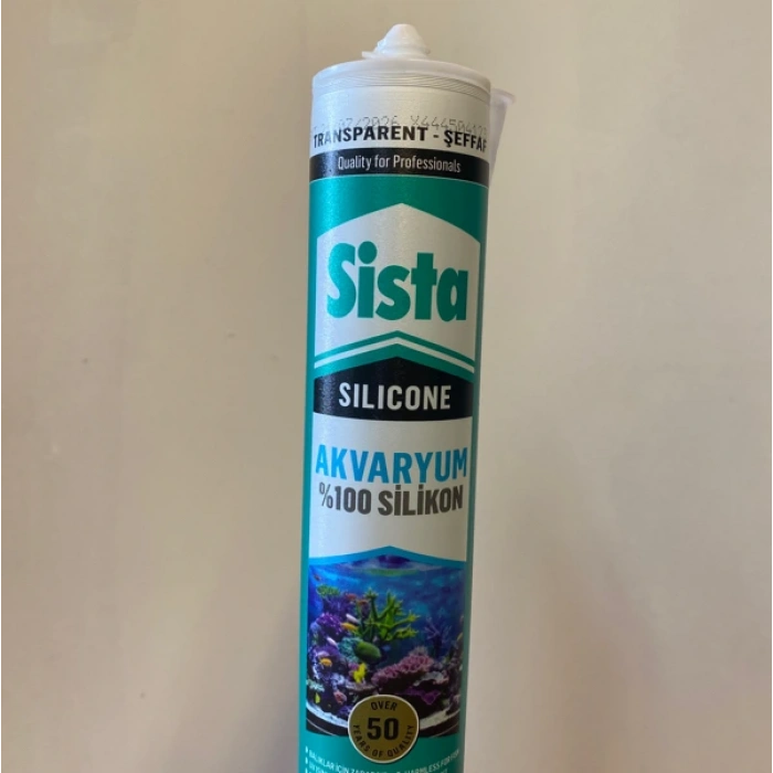 SİSTA AKVARYUM SİLİKONU 310ML