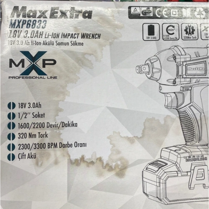 AKÜLÜ SOMUN SÖKME 1/2 MXP6833