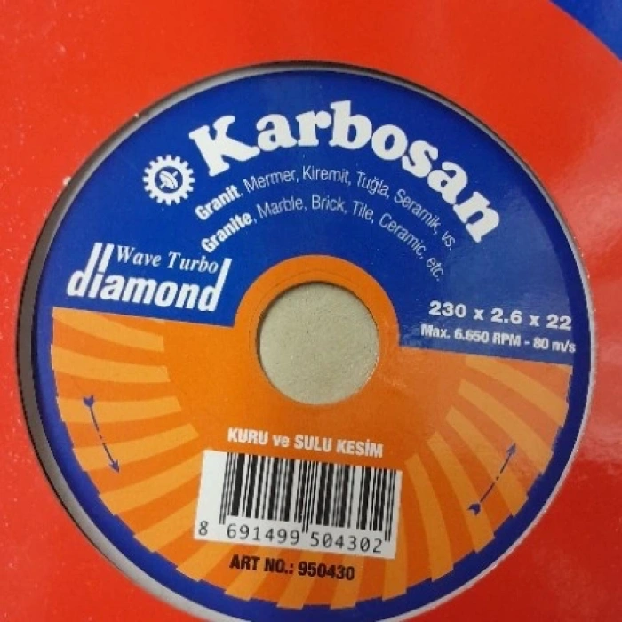 LAZER ELMA.TEST.230MM K.TURBO