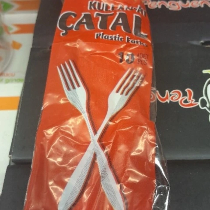 PİKNİK 10LU PLASTİK ÇATAL