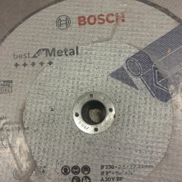 BOSCH 230X2,5MM BEST FOR METAL DÜZ UÇ 2608603530
