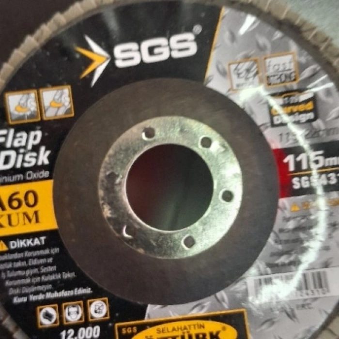 431 FLAP DİSK 115MM.60KUM
