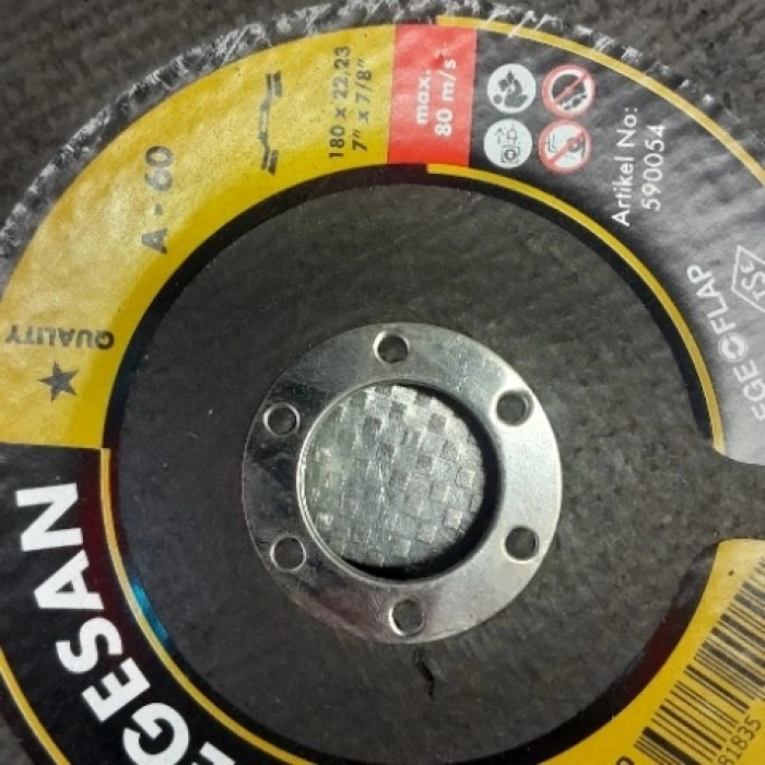 FLAP DİSK 180X22 60KUM KONİK NK