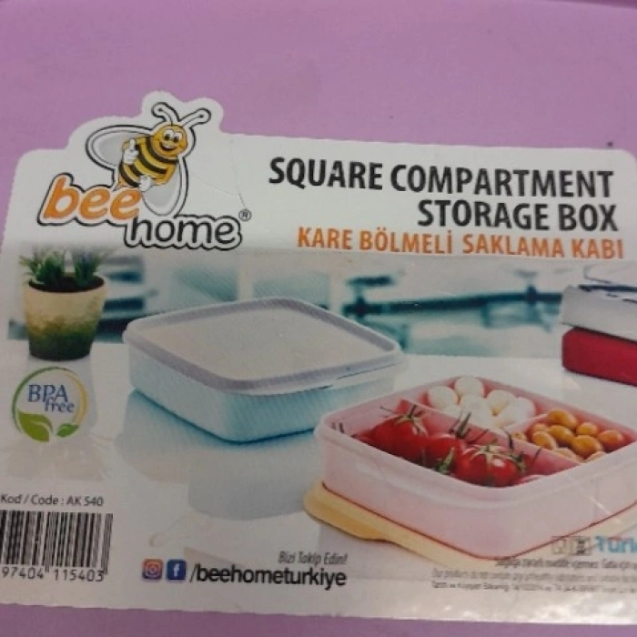 AKAY BÖLMELİ SAKLAMA KABI YENI