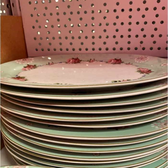 PORSELEN BÜYÜK KAYIK TABAK NT19