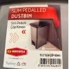 SLİM ÇÖP KOVASI 15LT.PEDALLI