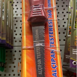 ALÇIPAN TESTERESİ PLASTİK SAP KAT161