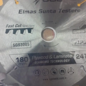 3005 SGS ELMAS SUNTA TESTERE 180X24TX22