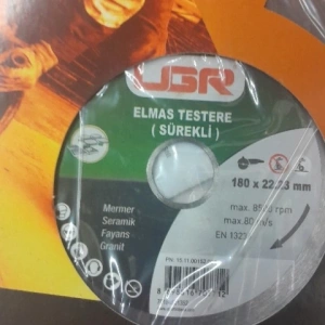 ELMAS DAİRE TESTERE SÜREKLİ 180*22.23*2.0*1.6MM