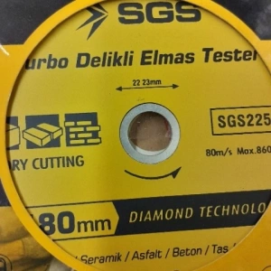 2251 TURBO DELİKLİ ELMAS TESTERE 180MM.