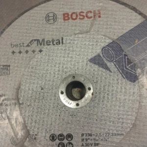 BOSCH 230X2,5MM BEST FOR METAL DÜZ UÇ 2608603530