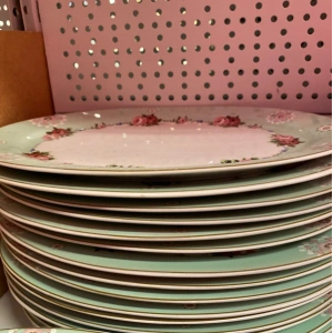 PORSELEN BÜYÜK KAYIK TABAK NT19