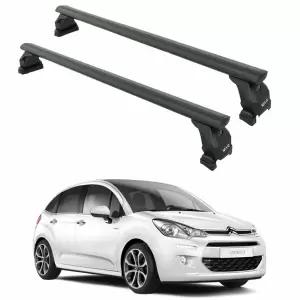 Citroen C3 A51 2009-2016 Portbagaj Taşıtıcı Ara Atkısı Siyah