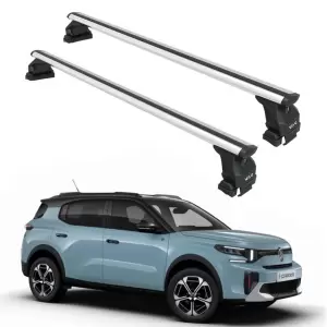 Citroen Yeni C3 Aircross Oluksuz Potbagaj Taşıyıcı Ara Atkısı Toros Pro 4 Gri